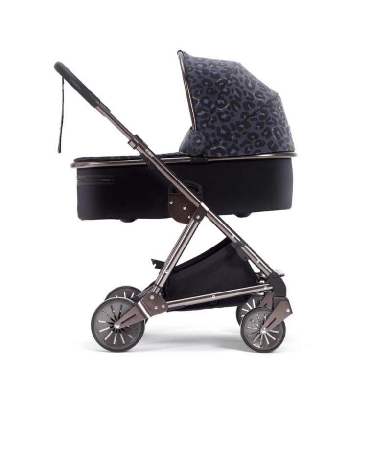 ���� Urbo 2 - ������ ����� Tiba + Marl Urbo� - Navy Blue & Leopard Print ���� MAMAS&PAPAS �����