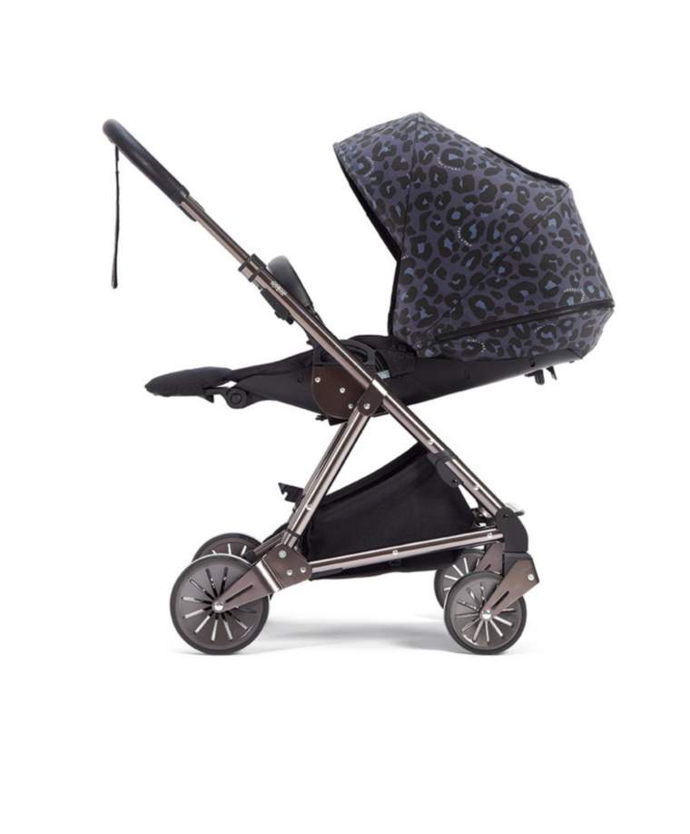 ���� Urbo 2 - ������ ����� Tiba + Marl Urbo� - Navy Blue & Leopard Print ���� MAMAS&PAPAS �����