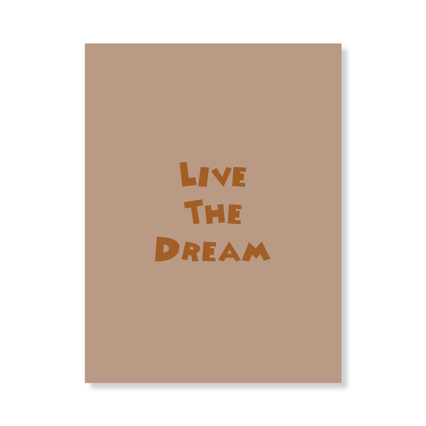 ����� ��� LIVE THE DREAM