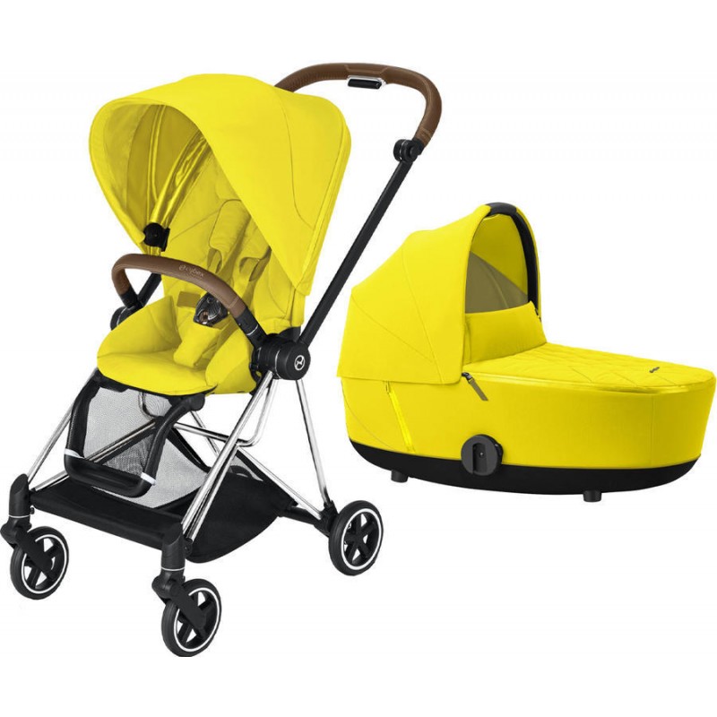 sbaby חנות מוצרי תינוקות הזולה בארץ cybex mios 2 צהוב עגלות