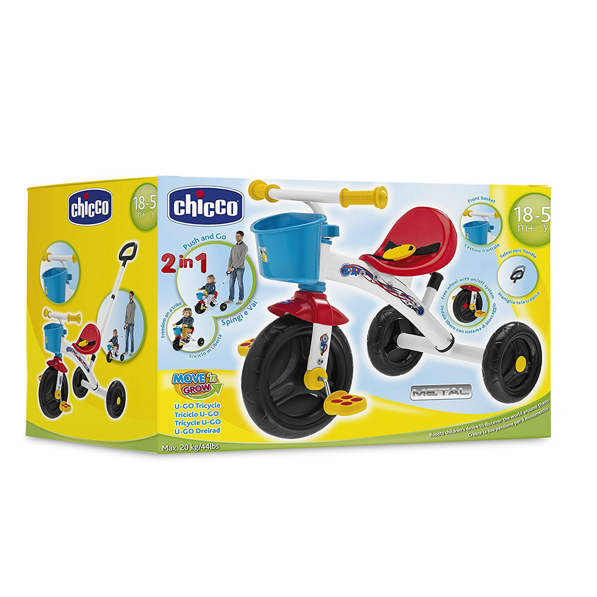 ��� ���� 2 �-1 - Toy U-Go Trike CHICCO