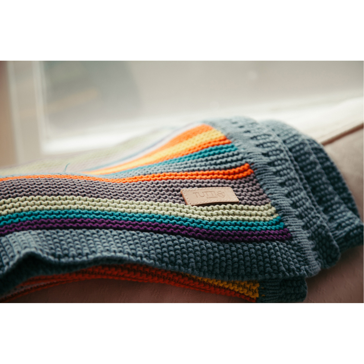 ����� ��� ������ ����� ������ ��� Tutti Bambini CoZee Knitted Blanket - ���� ������