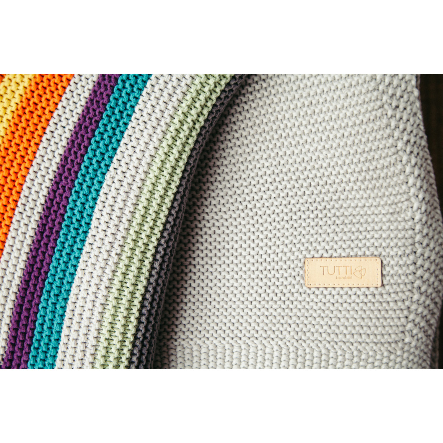 ����� ��� ������ ����� ������ ��� Tutti Bambini CoZee Knitted Blanket - ���� ������