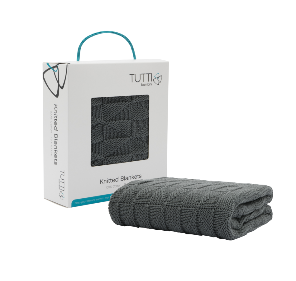 ����� ��� ������ ����� ������ ��� Tutti Bambini CoZee Knitted Blanket - ���� ������