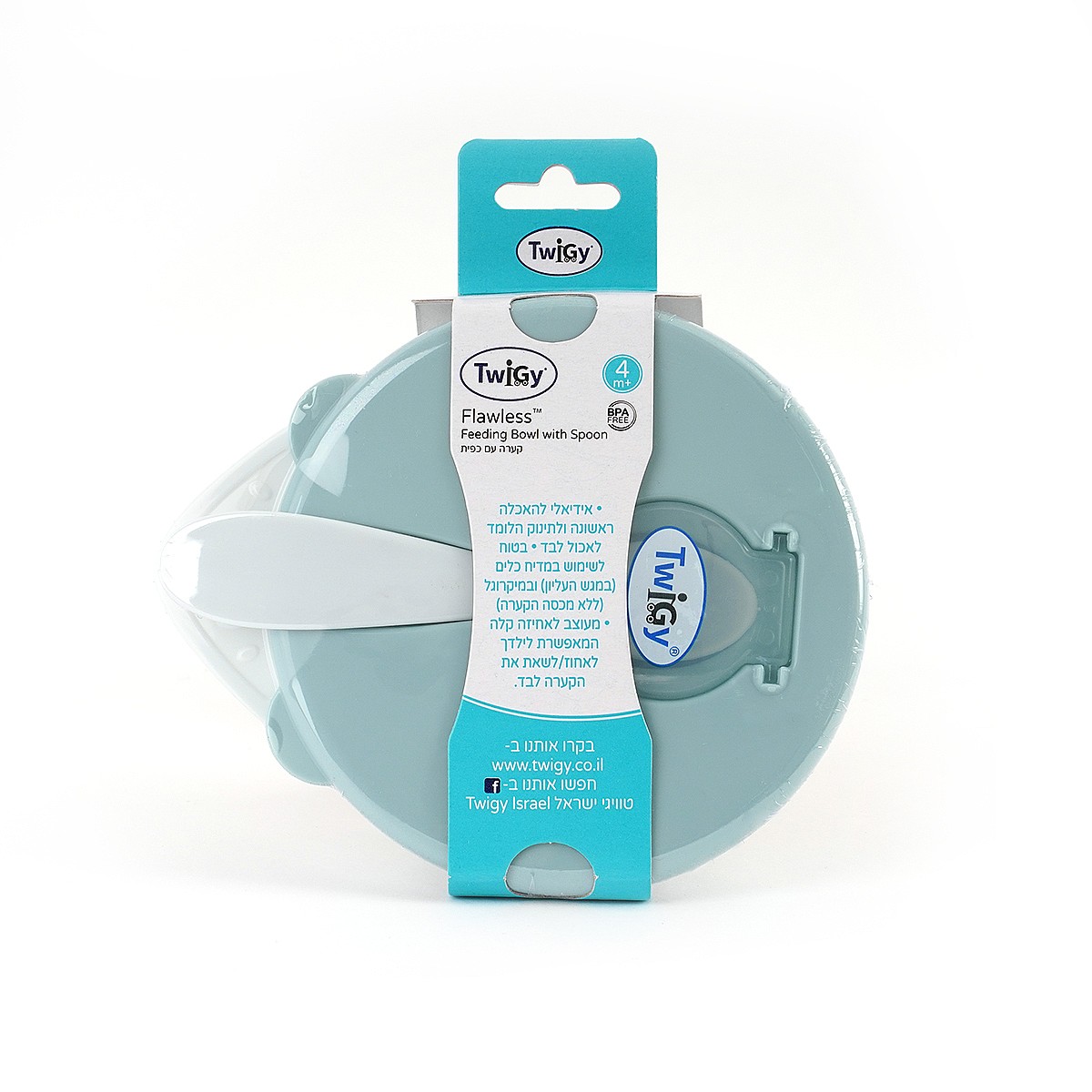 ���� �� ���� - Flawless� Feeding Bowl with Spoon