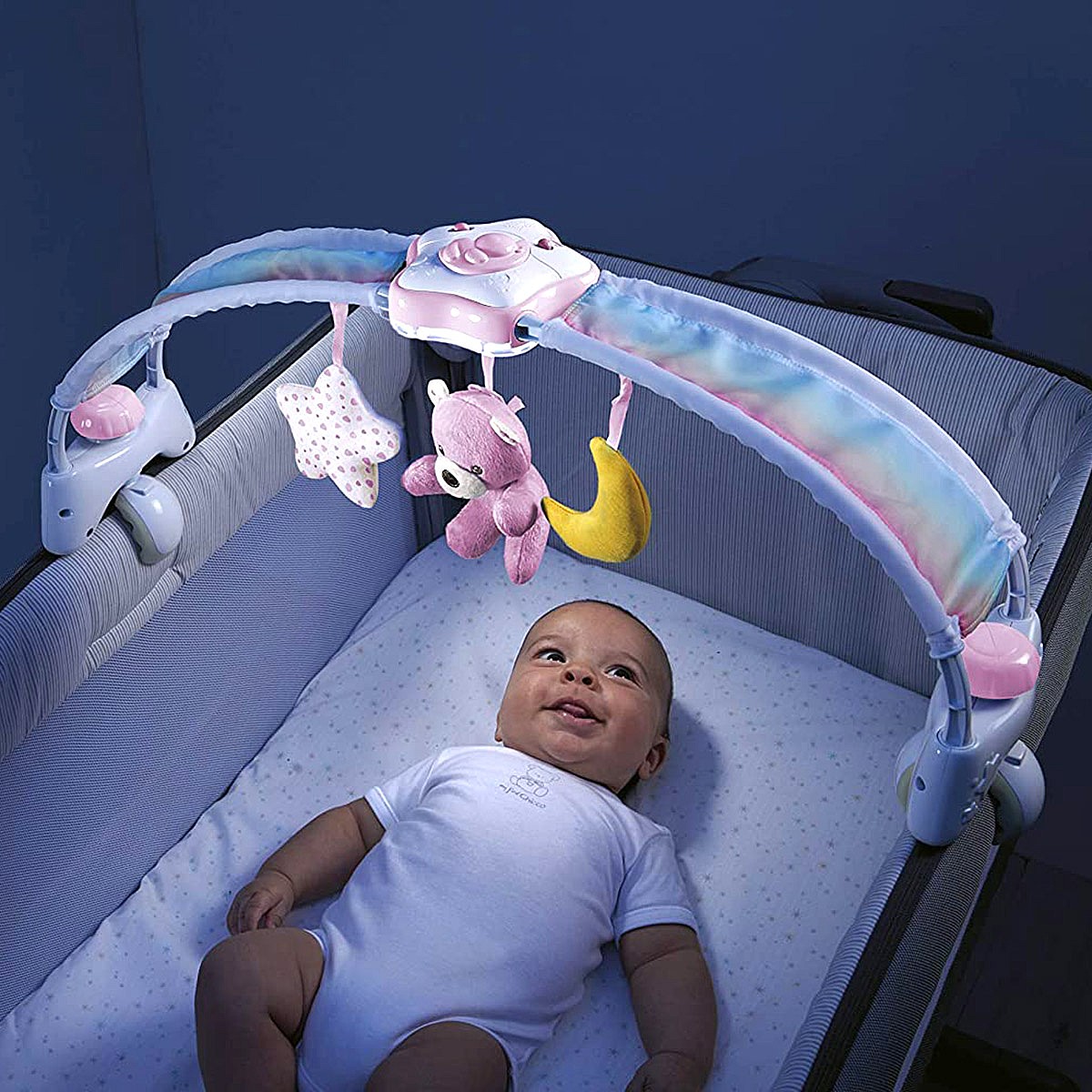 מובייל מוזיקלי / קשת צעצועים קשת בענן - Rainbow Bed Arch מובייל מוזיקלי / קשת צעצועים קשת בענן - Rainbow Bed Arch