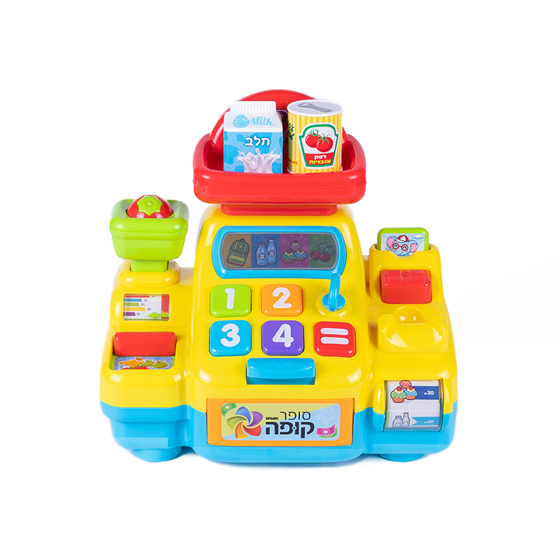 סופר קופה דוברת עברית spark toys סופר קופה דוברת עברית spark toys