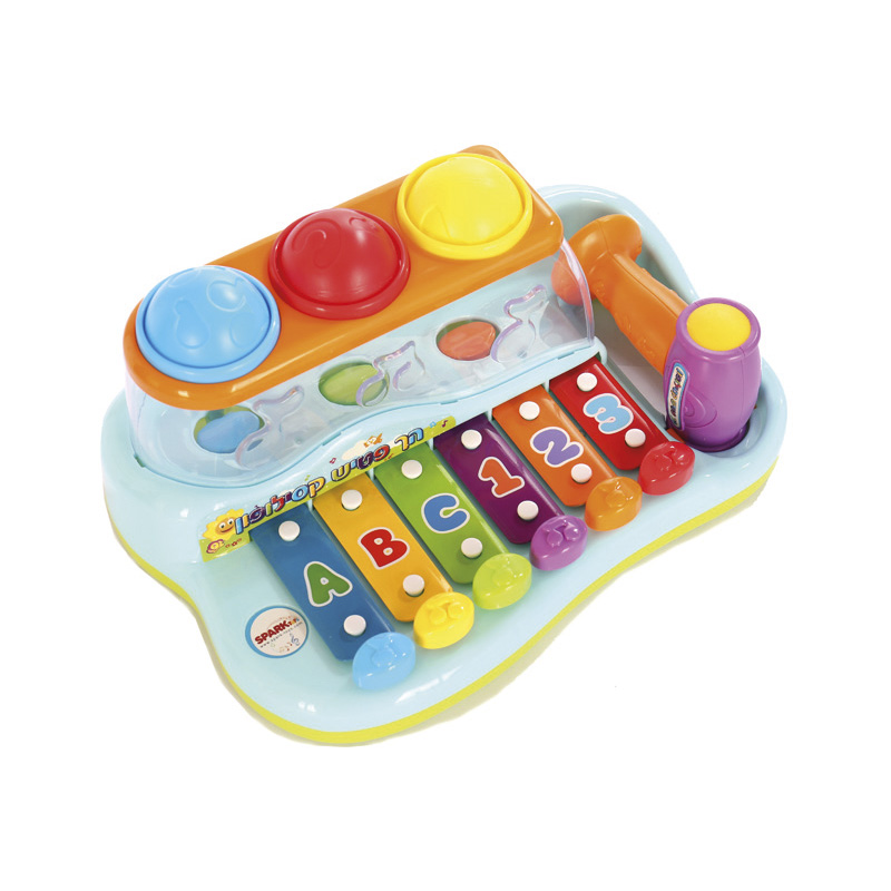 הך פטיש קסילופון spark toys הך פטיש קסילופון spark toys