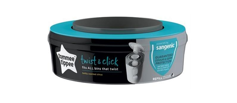 ���� ����� ��� ������� Tommee Tippee Twist and Click Single Sangenic Refill
