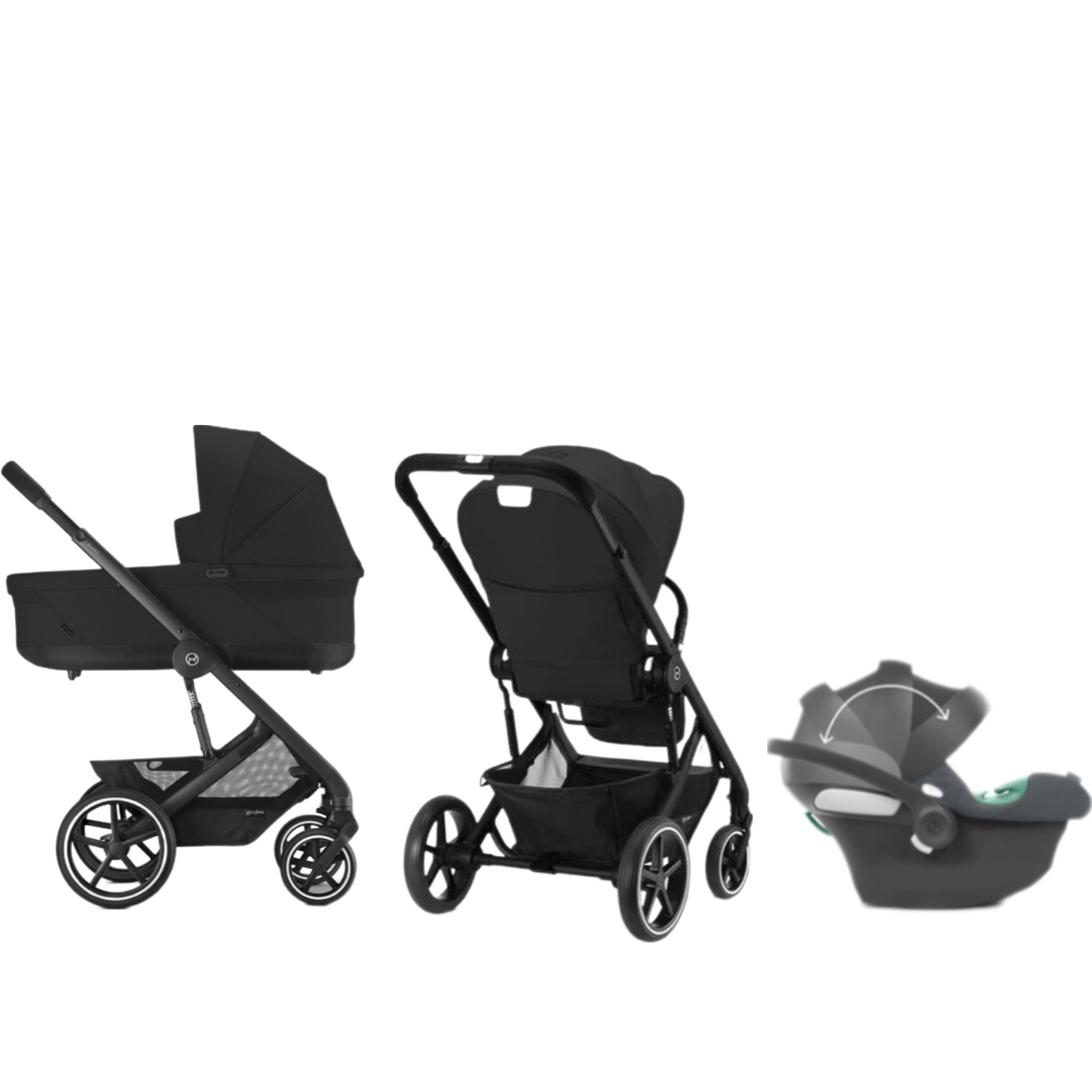 עגלת תינוק משולבת - טיולון ועריסה Balios S4    עגלת תינוק משולבת - טיולון ועריסה Balios S4