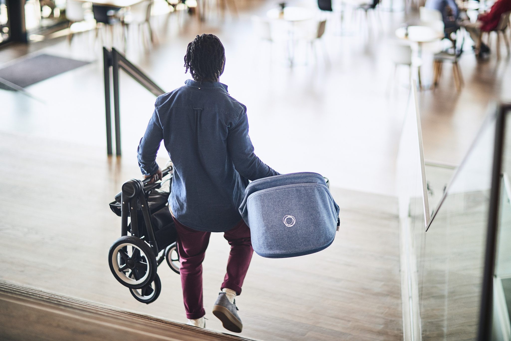 ���� ����� ���� 2 ��� ���� ����� ���� �����  BUGABOO Blue Melange