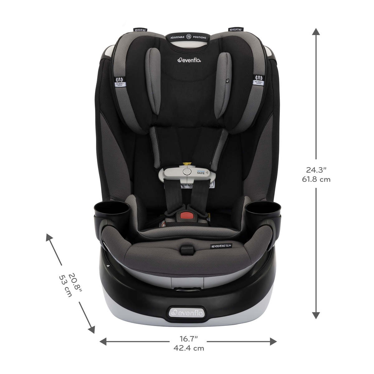 ���� ������ �� ������ ������ Revolve 360 Slim - ���� Obsidian Black