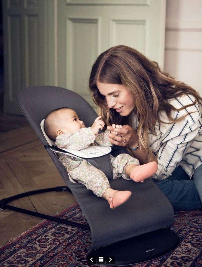 ��������� ������ Baby Bouncer ����� - ���� ���/���� Dark Gray/Gray ����� �����