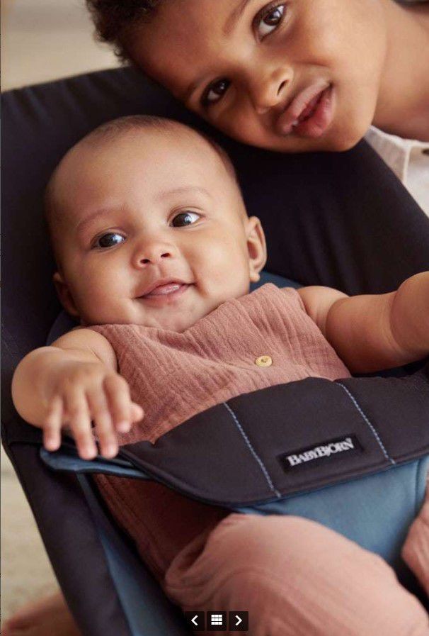 ��������� ������ Baby Bouncer ����� - ���� ���/���� Dark Gray/Gray ����� �����