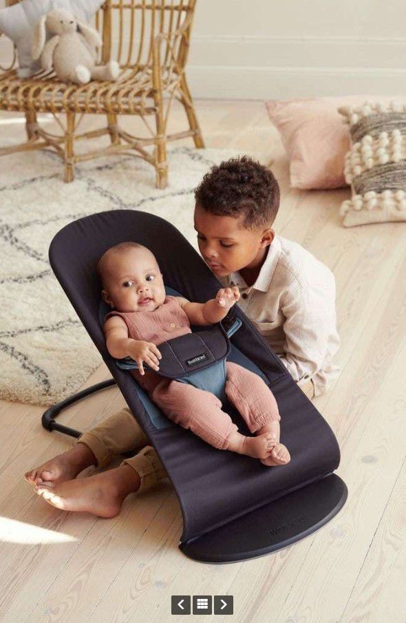 ��������� ������ Baby Bouncer ����� - ���� ���/���� Dark Gray/Gray ����� �����