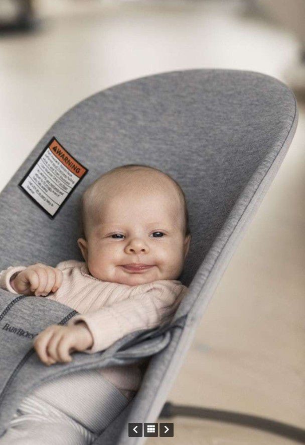 ��������� ������ Baby Bouncer ����� ���� 3D- ���� ��� 3D Charcoal Grey ����� �����