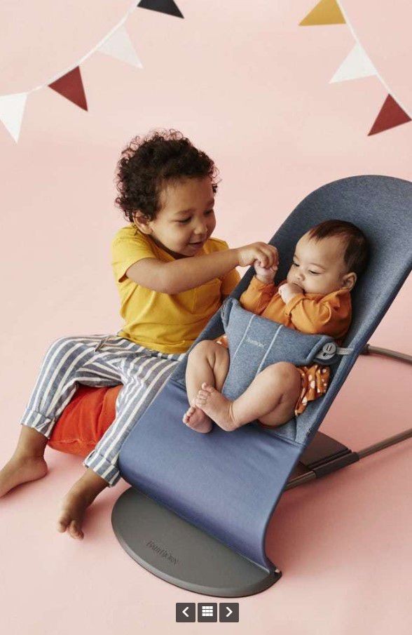 ��������� ������ Baby Bouncer ����� ���� 3D- ���� 3D Dove blue ����� �����