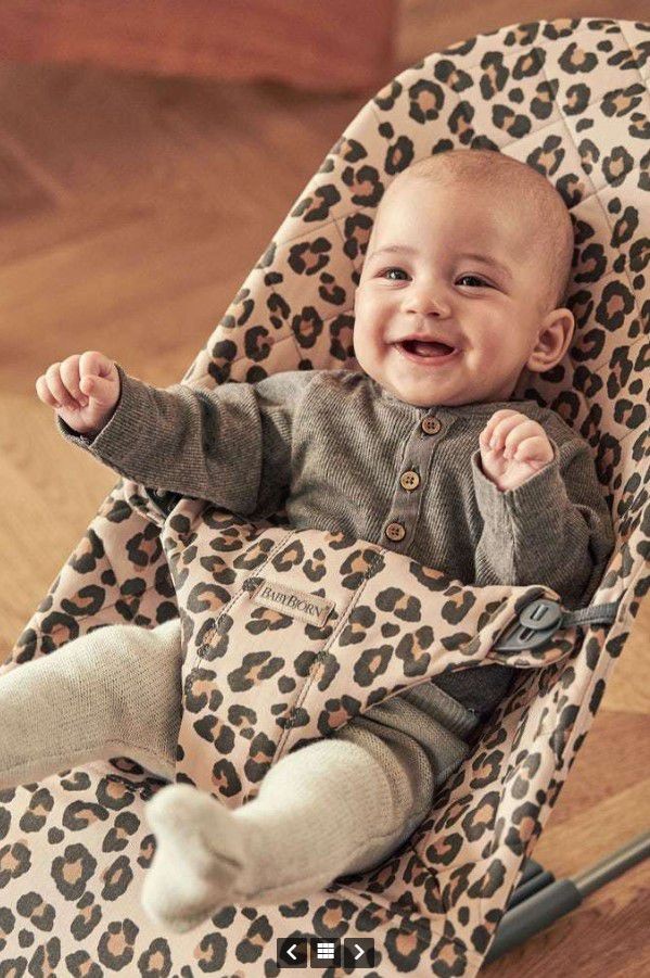 ��������� ������ Baby Bouncer ����� ���� - ������ ������ Beige/Leopard ����� �����