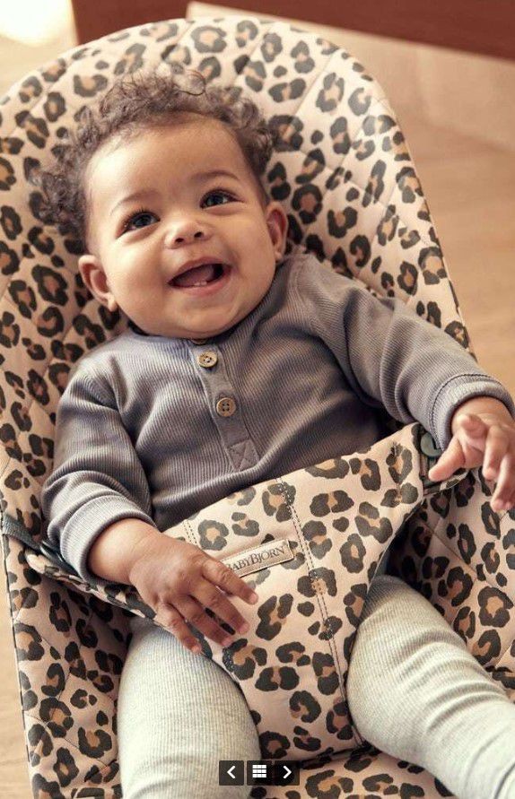 ��������� ������ Baby Bouncer ����� ���� - ������ ������ Beige/Leopard ����� �����