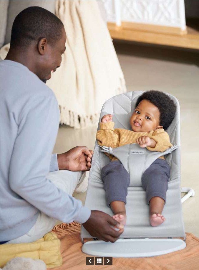 ��������� ������ Baby Bouncer ����� ��� ����� - ���� ���� Light grey ����� �����