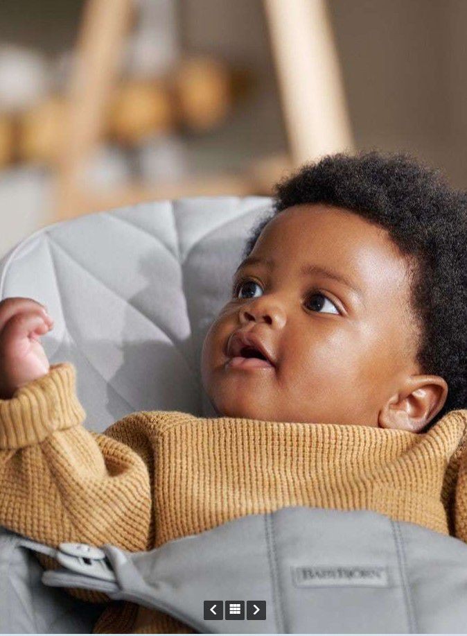 ��������� ������ Baby Bouncer ����� ��� ����� - ���� ���� Light grey ����� �����