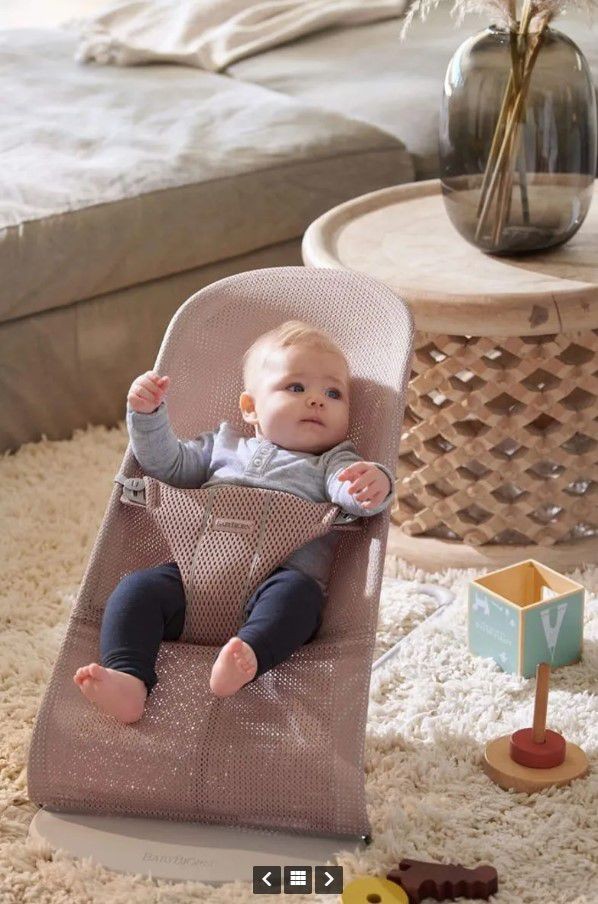 ��������� ������ Baby Bouncer �� ���� Mesh - ���� ���� Pearly pink ����� �����