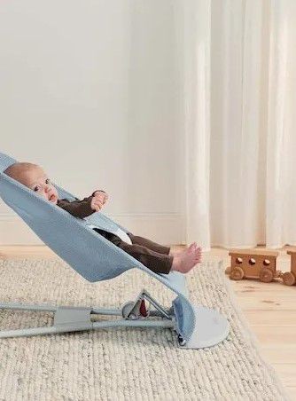  ������� ���: 1% ���������� ������ Baby Bouncer �� ���� Mesh - ���� �����/��� Sky Blue/White ����� �����