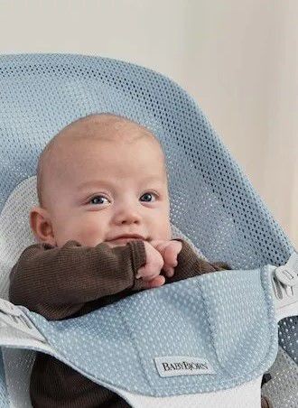  ������� ���: 1% ���������� ������ Baby Bouncer �� ���� Mesh - ���� �����/��� Sky Blue/White ����� �����