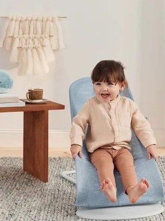  ������� ���: 1% ���������� ������ Baby Bouncer �� ���� Mesh - ���� �����/��� Sky Blue/White ����� �����