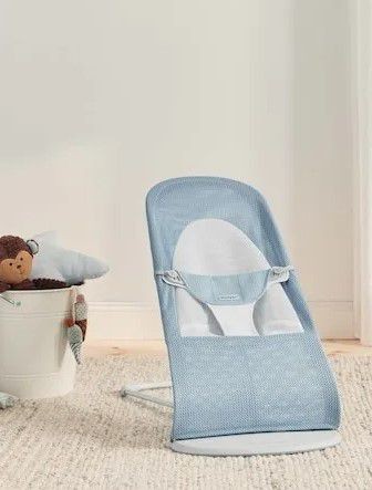  ������� ���: 1% ���������� ������ Baby Bouncer �� ���� Mesh - ���� �����/��� Sky Blue/White ����� �����