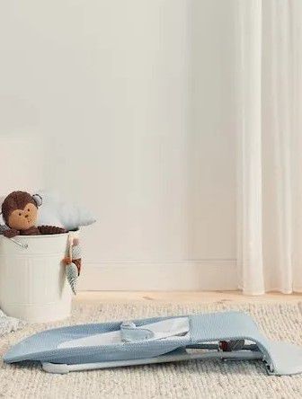  ������� ���: 1% ���������� ������ Baby Bouncer �� ���� Mesh - ���� �����/��� Sky Blue/White ����� �����