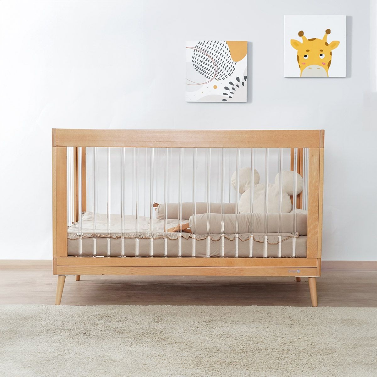 ���� ����� ����� �� ����/����� - Amanda� Baby Bed Natural/acrylic 130x70 cm