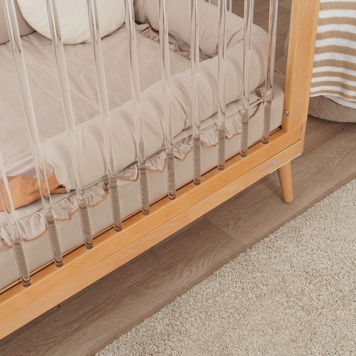 ���� ����� ����� �� ����/����� - Amanda� Baby Bed Natural/acrylic 130x70 cm