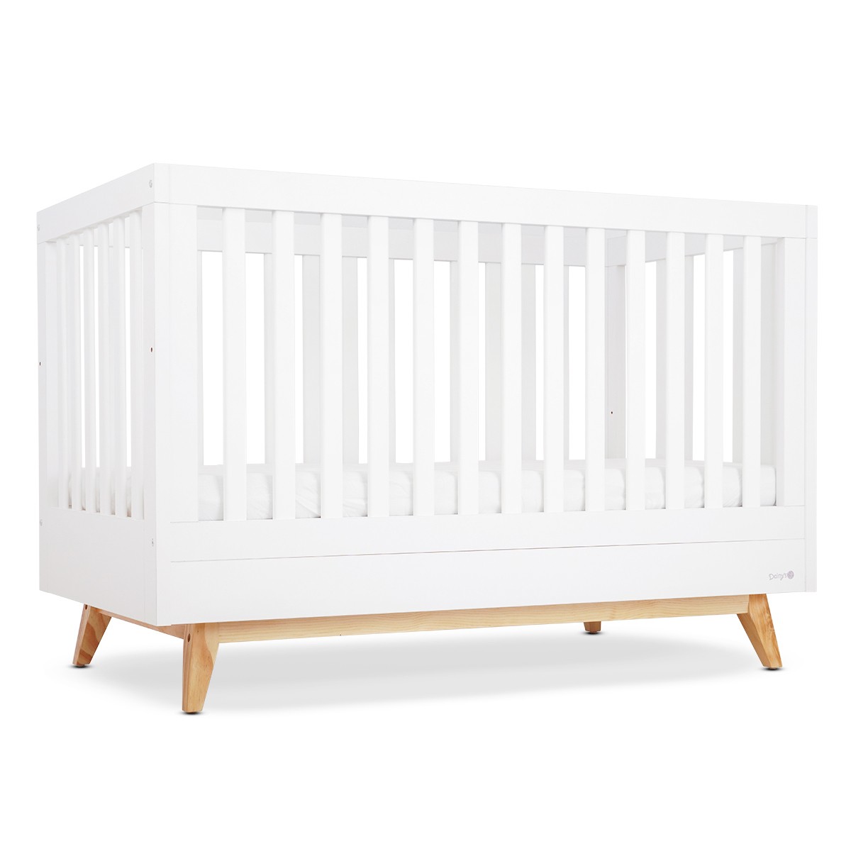 ���� ����� ������ ���/�� � Maison� Baby Bed White/Wood 130�70 cm