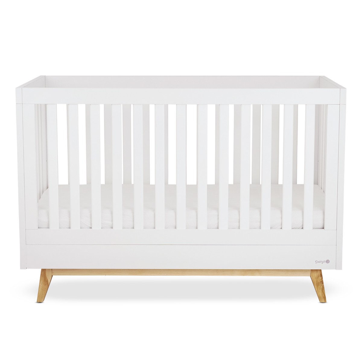 ���� ����� ������ ���/�� � Maison� Baby Bed White/Wood 130�70 cm