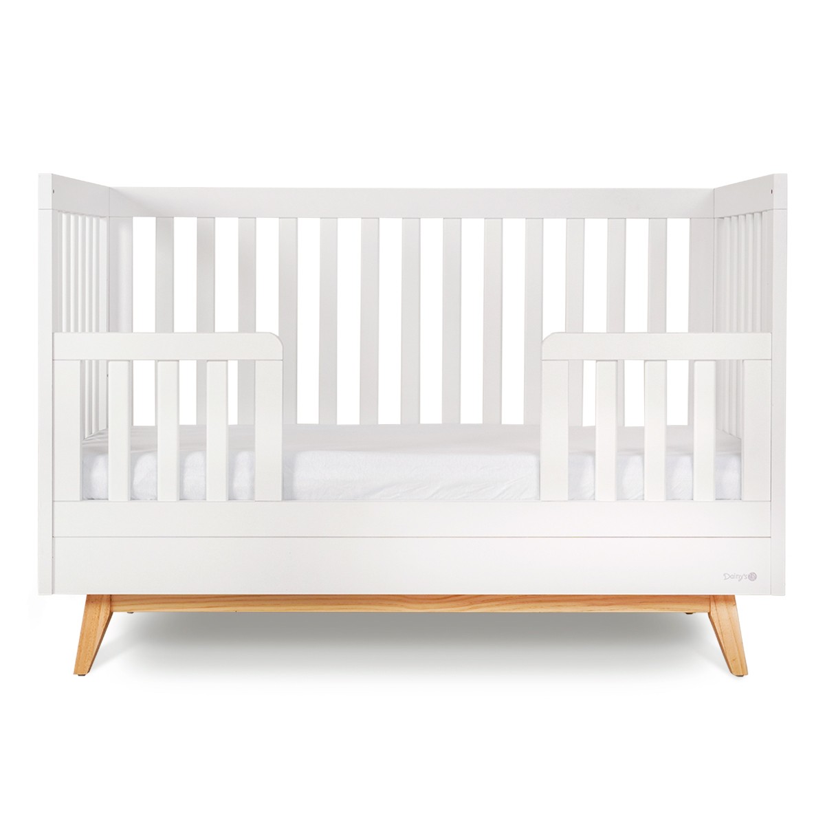 ���� ����� ������ ���/�� � Maison� Baby Bed White/Wood 130�70 cm