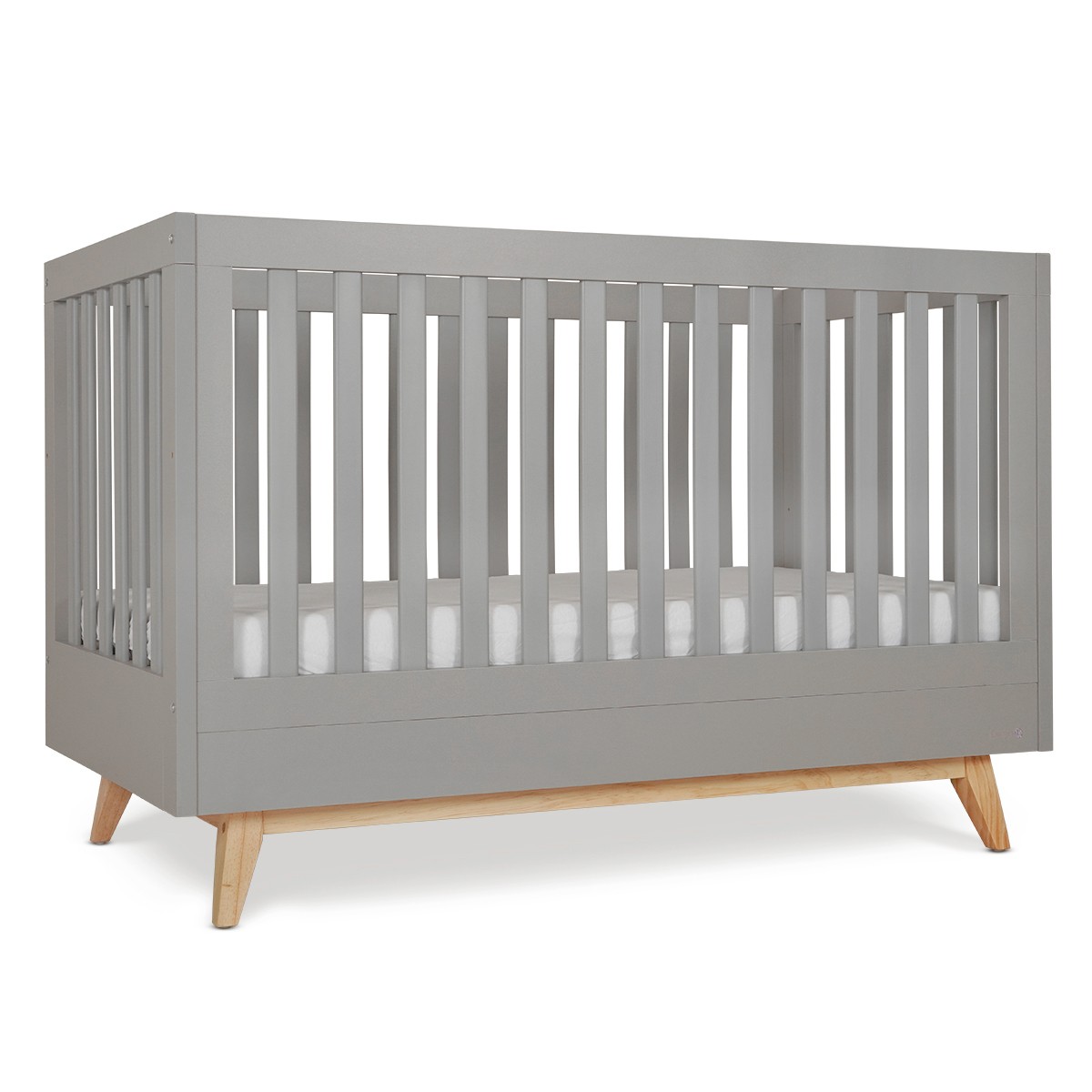 מיטת תינוק מייסון אפור/עץ - Maison™ Baby bed Graphit/Wood 130×70 מיטת תינוק מייסון אפור/עץ - Maison™ Baby bed Graphit/Wood 130×70