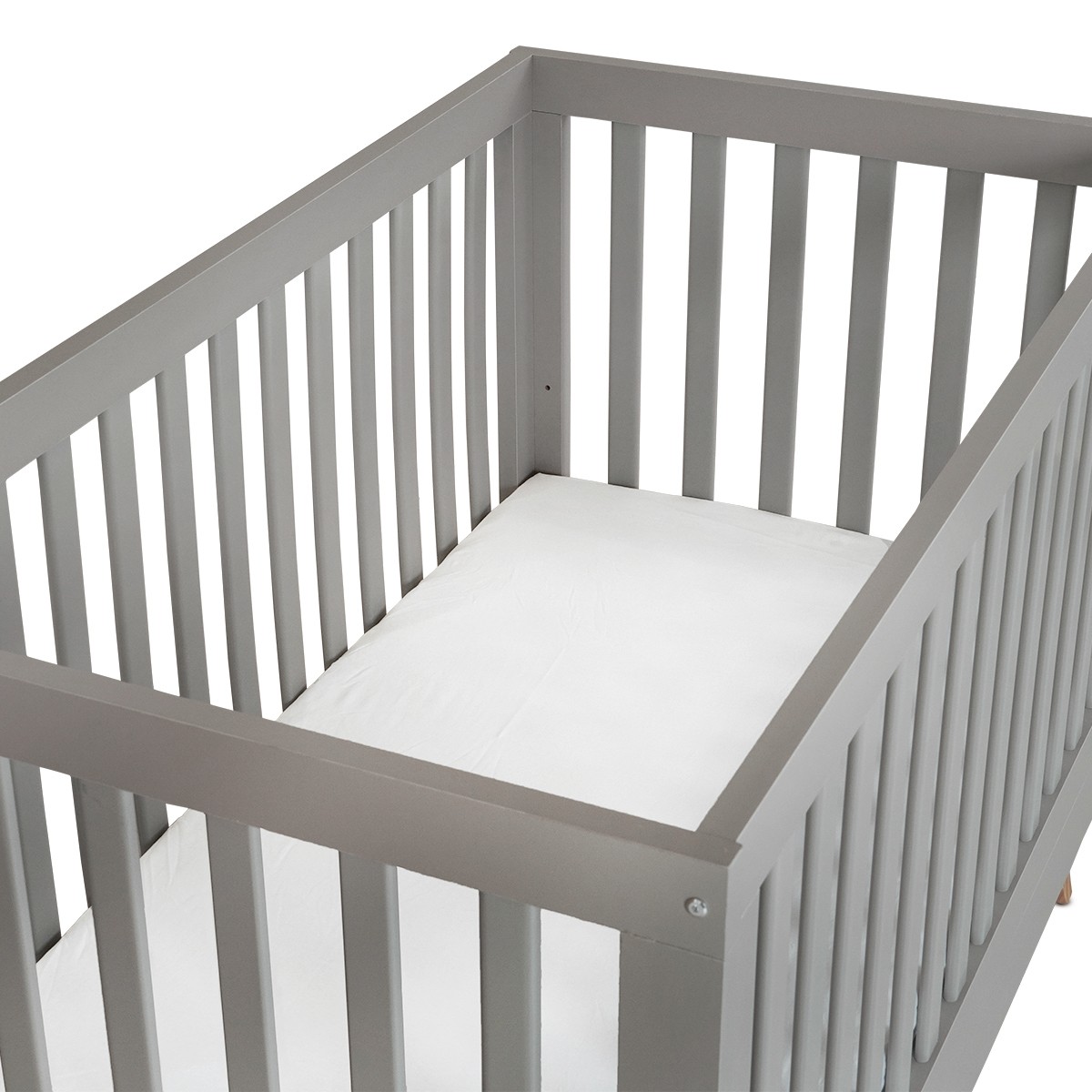 ���� ����� ������ ����/�� - Maison� Baby bed Graphit/Wood 130�70
