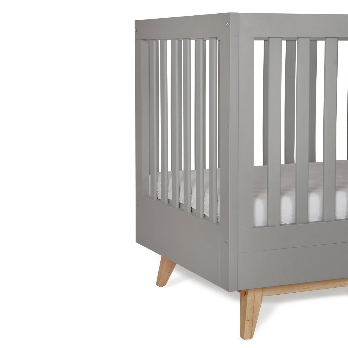 ���� ����� ������ ����/�� - Maison� Baby bed Graphit/Wood 130�70