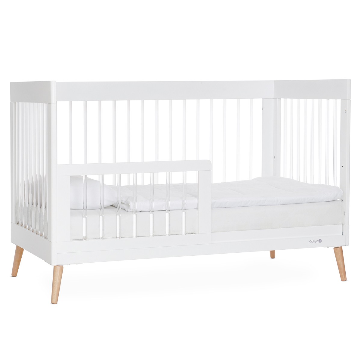 ��� ����� ����� ����� ���/����� - Bed Rail Amanda White/Acrylic