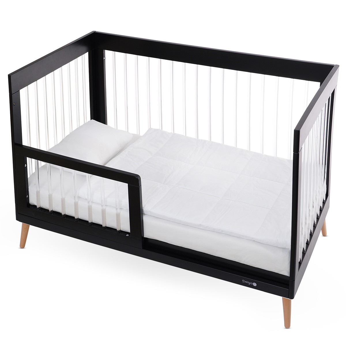 ��� ����� ����� ����� ����/����� - Bed Rail Amanda Black/Acrylic