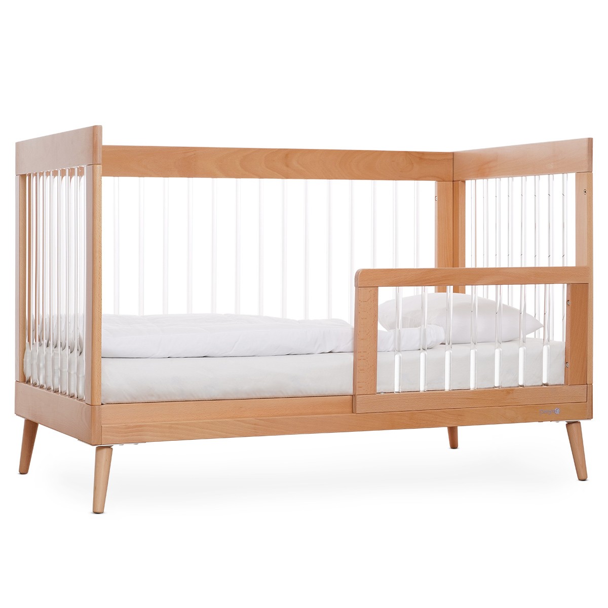 ��� ����� ����� ����� �� ����/����� - Bed Rail Amanda Natural/Acrylic