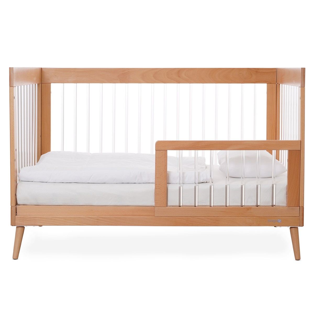 ��� ����� ����� ����� �� ����/����� - Bed Rail Amanda Natural/Acrylic