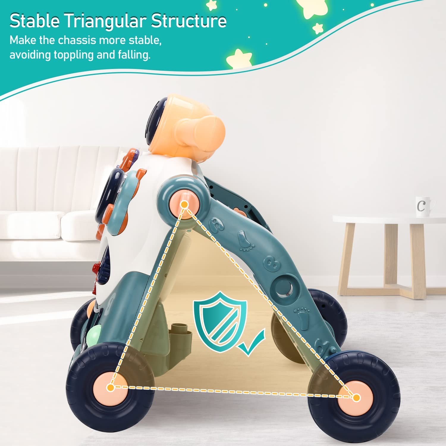 ������ ������- 3 �- 1  3  in 1 Baby Walker