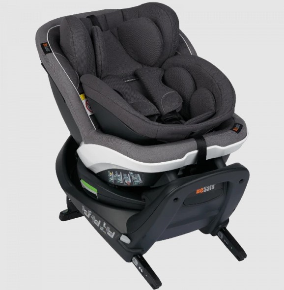 כסא בטיחות לרכב היחיד עם קונכיית ההגנה הקשיחה (Shell) מגיל לידה – iZi Turn B i-Size- עם-התקן-האירופאי-אפור כהה כסא בטיחות לרכב היחיד עם קונכיית ההגנה הקשיחה (Shell) מגיל לידה – iZi Turn B i-Size- עם-התקן-האירופאי-אפור כהה
