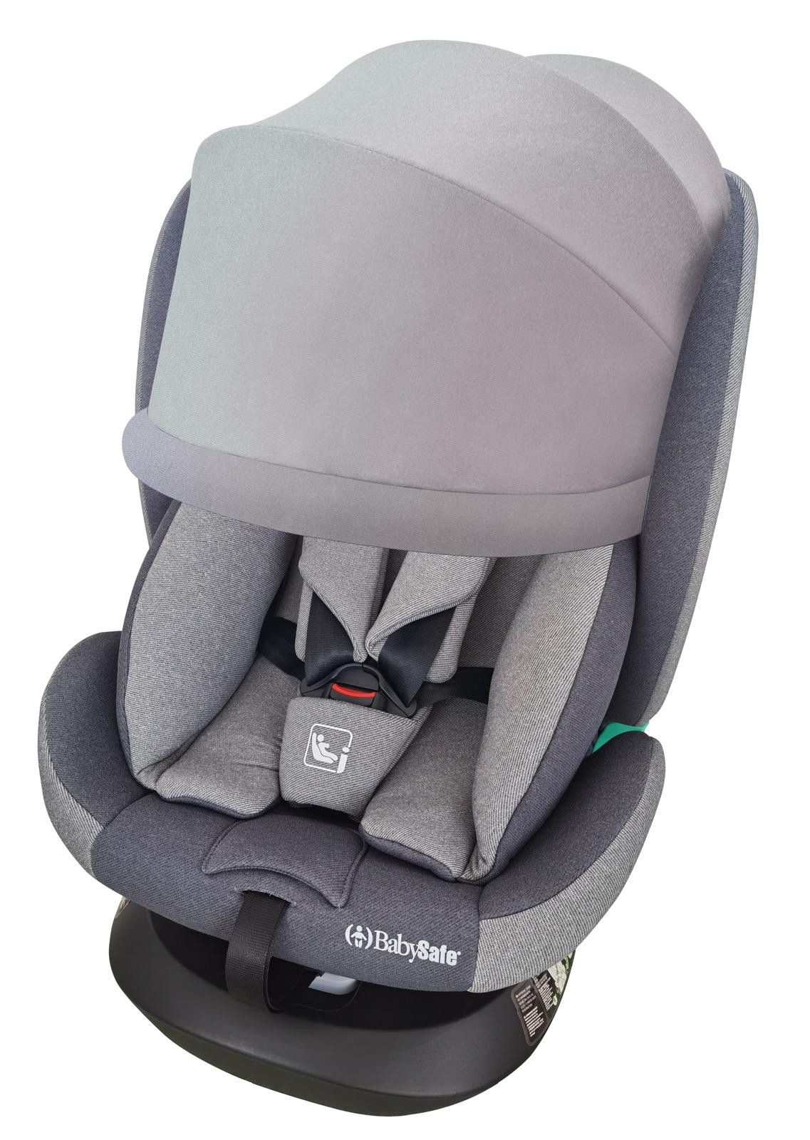 כיסא בטיחות בתקן G409 I-SIZE מסתובב 360? מבית BabySafeשחור+כולל גגון רחב!! כיסא בטיחות בתקן G409 I-SIZE מסתובב 360? מבית BabySafeשחור+כולל גגון רחב!!