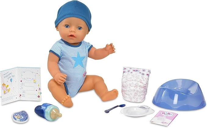 Baby Born Interactive Boy Doll-���� ����� ����� ����������� 