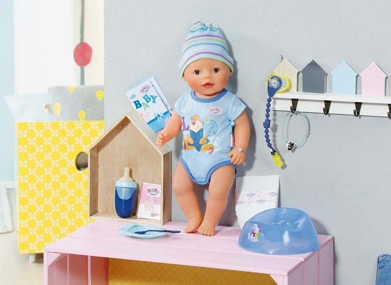 Baby Born Interactive Boy Doll-���� ����� ����� ����������� 