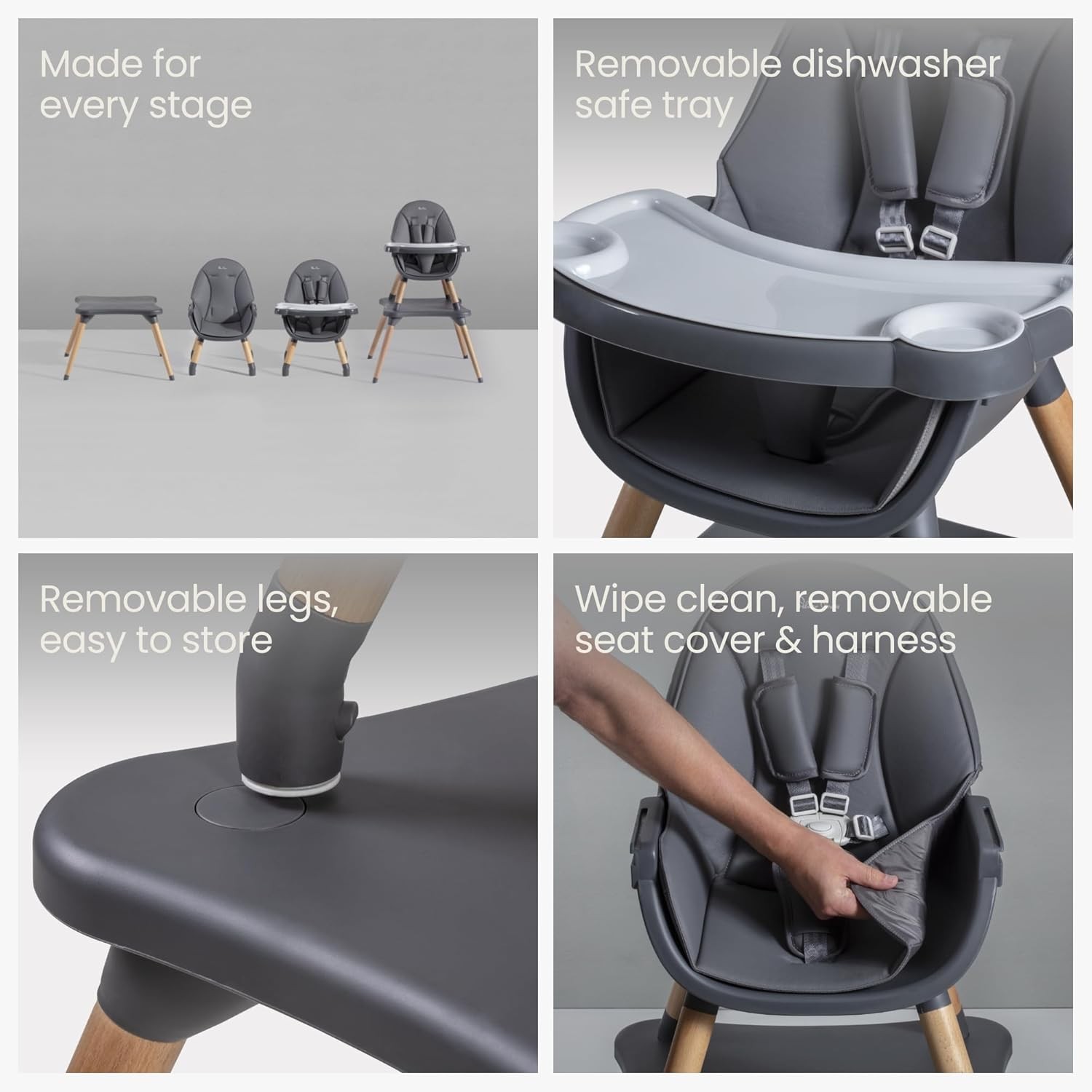 ��� ����  SILVER CROSS Eat&Play� 4-in-1 Highchair