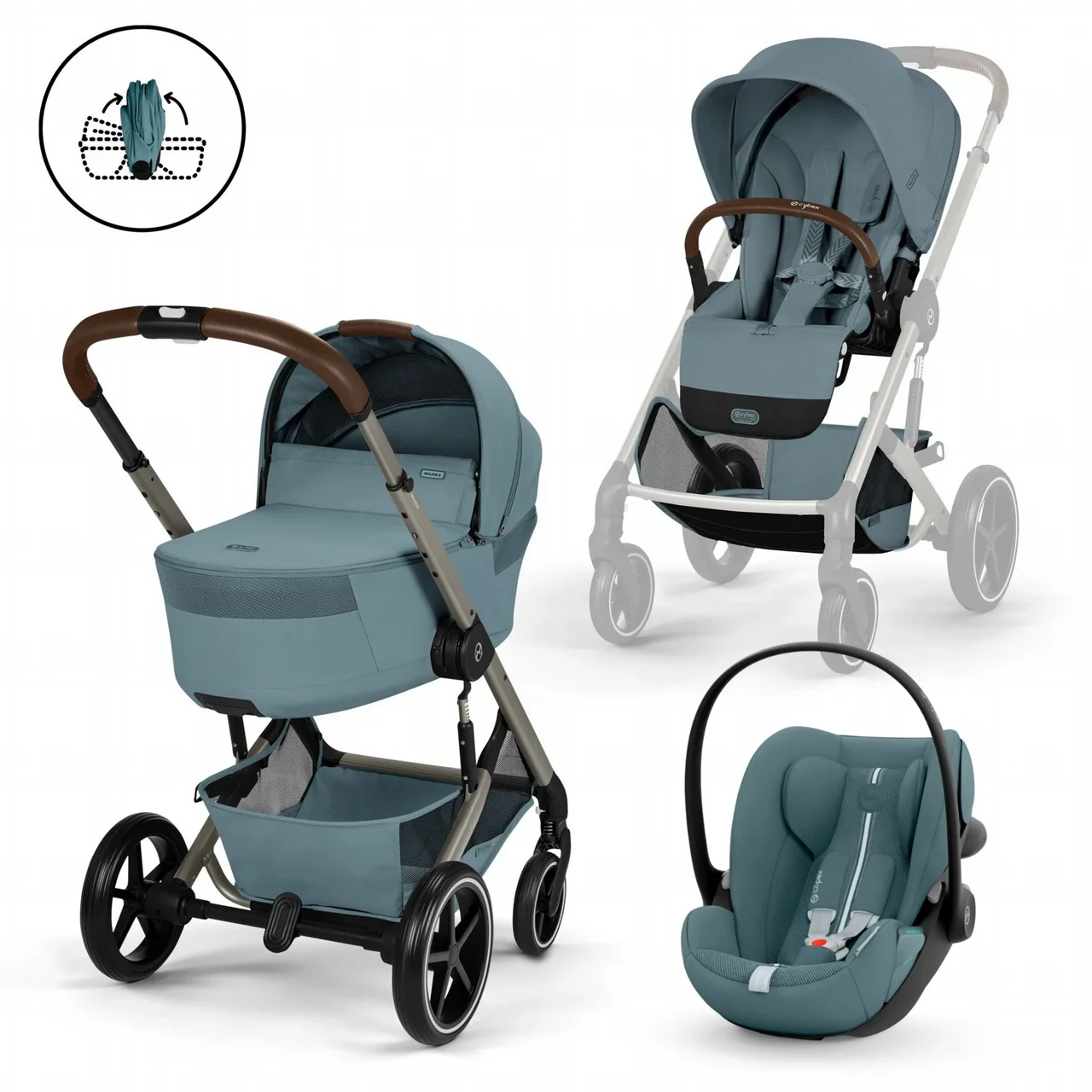 Balios TS6 ���� ����� ���� Stormy Blue �� ���� Cloud G